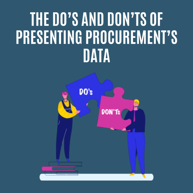 The Do_s and Donts of presenting procurement data
