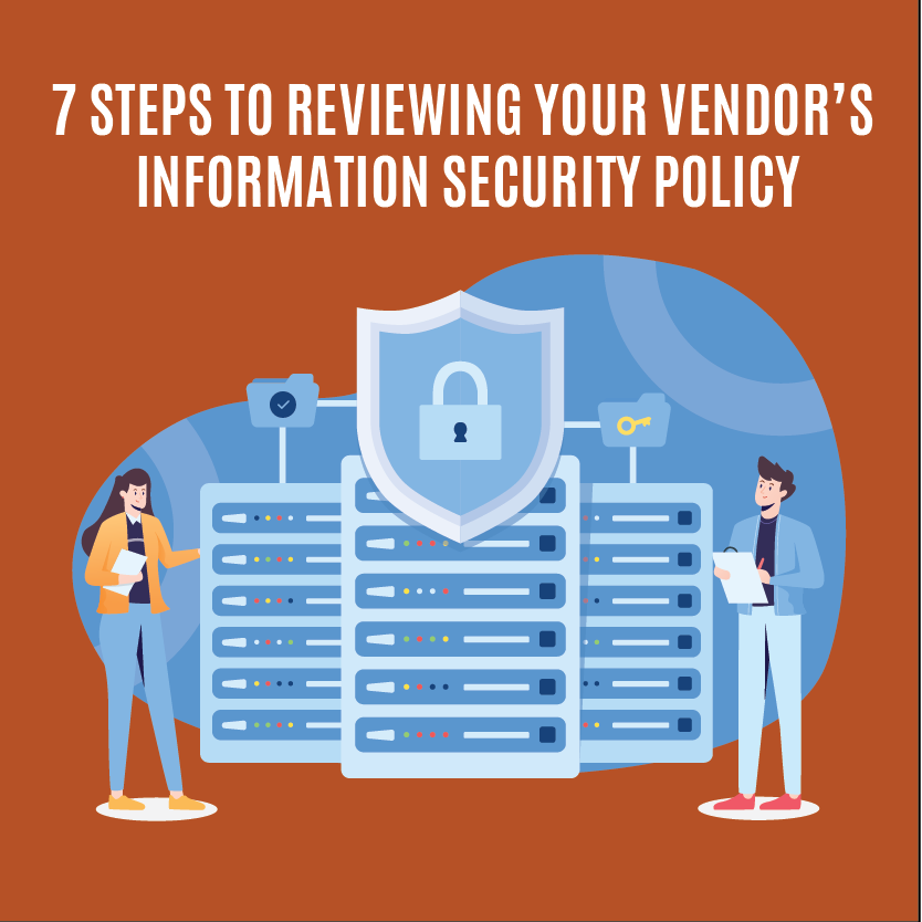 Vendor's information security policy
